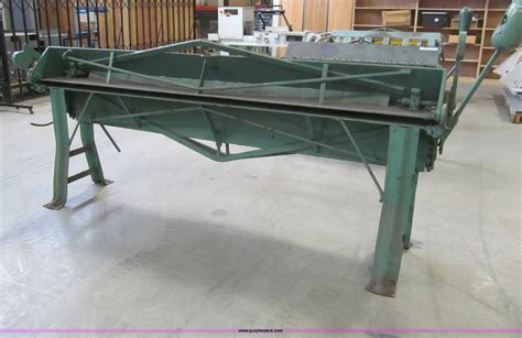 8 foot sheet metal brake used craigslist|used sheet metal brake bender.